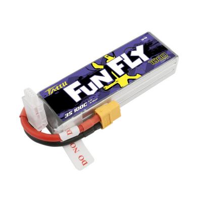 Gens Ace  1800mAh 11,1V 100C 3S1P TATTU Funfly Lipo Battery Pack